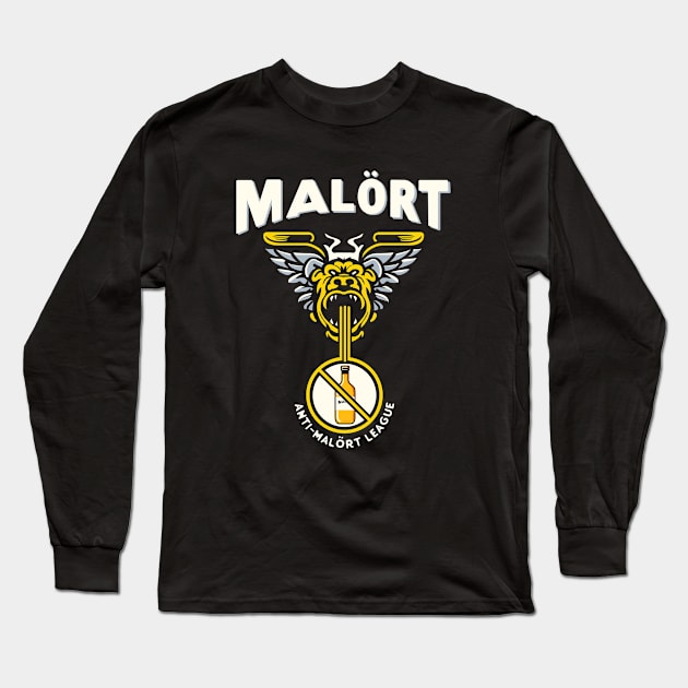 Malort: Anti-Malort League - Flying Monkey Long Sleeve T-Shirt by IHateMalort